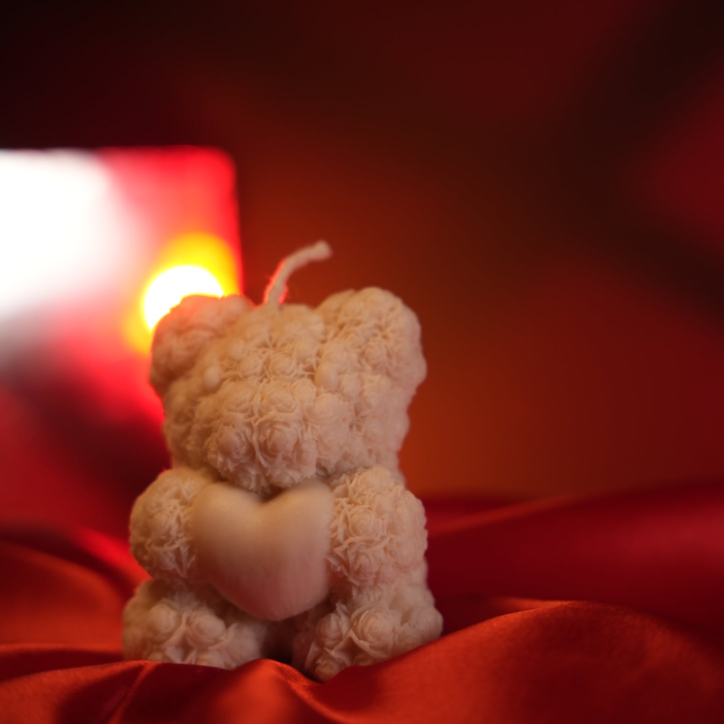 Heart Rose Teddy