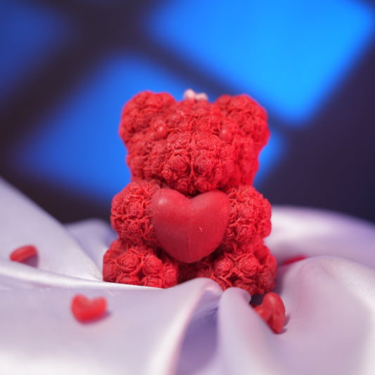 Heart Rose Teddy
